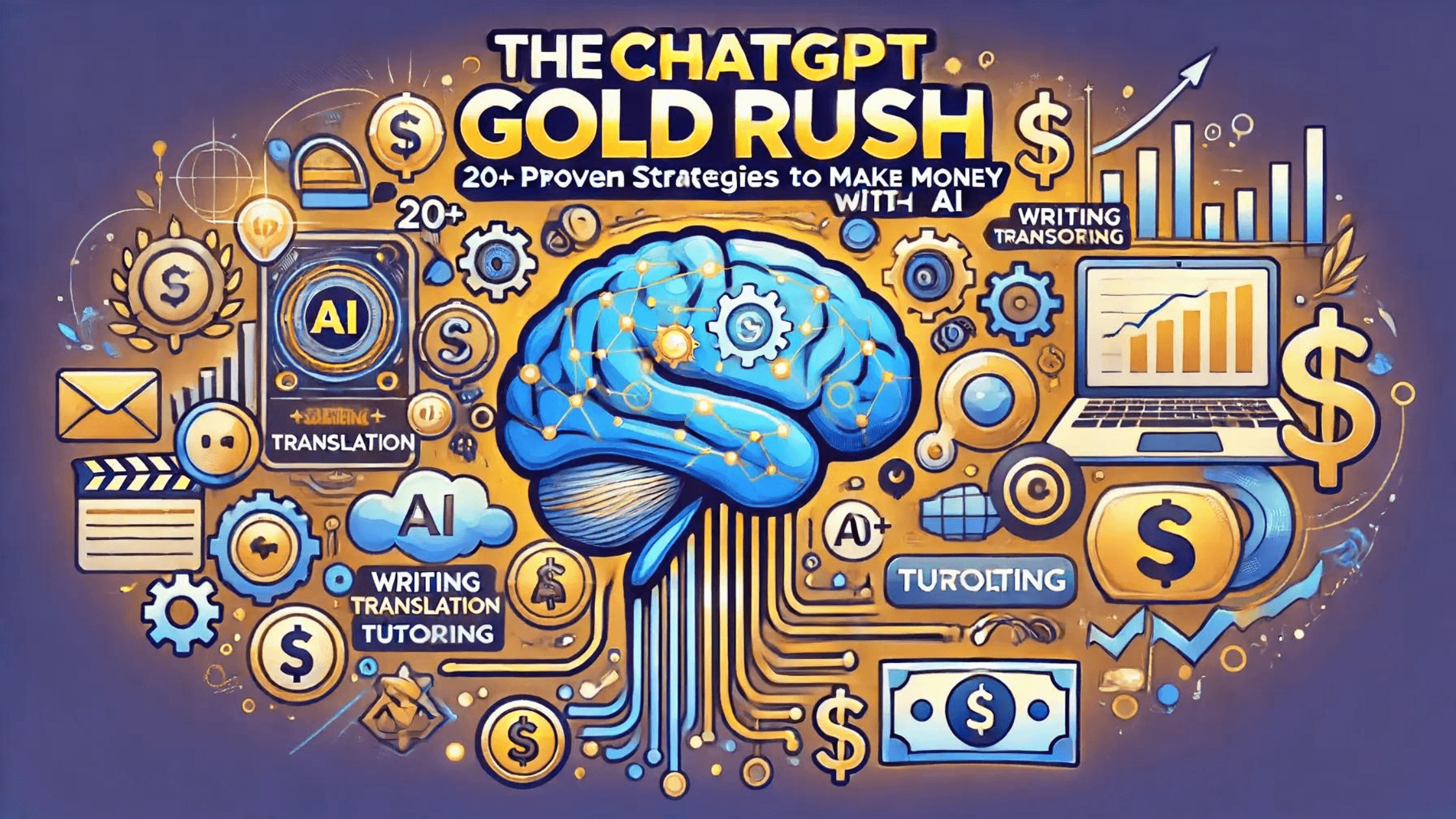ChatGPT Gold Rush: 20+ Proven Strategies to Make Money with AI